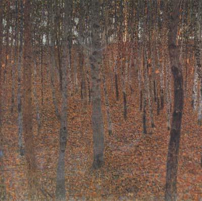 Gustav Klimt Beech Forest I (mk20) oil painting picture